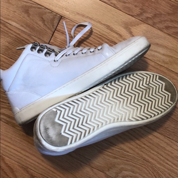 RAG&BONE Kent Leather Sneakers, Size 38 EUR - Picture 3 of 6